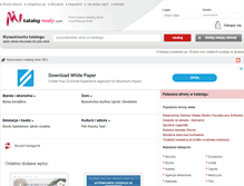 Tablet Screenshot of katalogmody.com